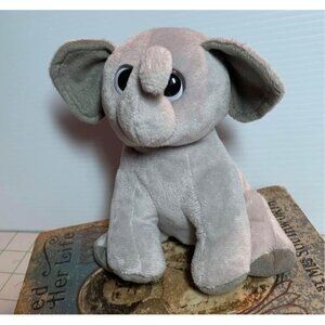 Ty Beanie Baby Sahara Elephant Plush 6 Gray Stuffed Animal